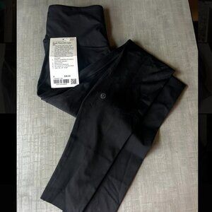 Lululemon High Rise Leggings 28" Black Sz 4